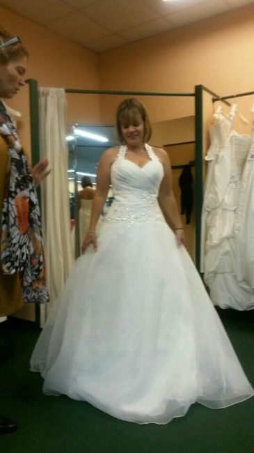 Robe chez point mariage - 1