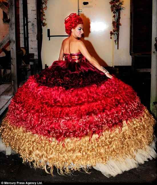 Robe cheveux