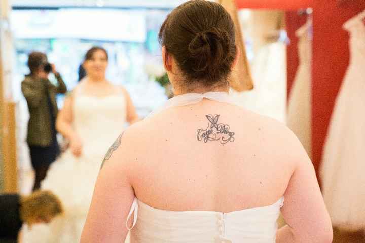 Les mariées avec des tatouages - 2