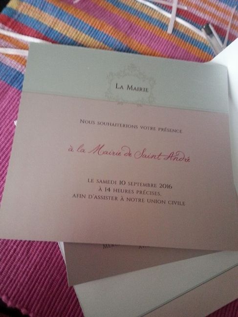 Mon faire Part :)