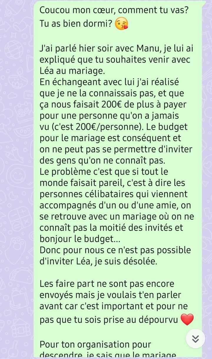 Qui inviter à mon mariage? - 1