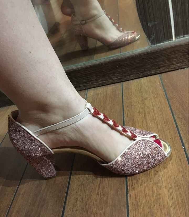 Les chaussures du Jour j - 4