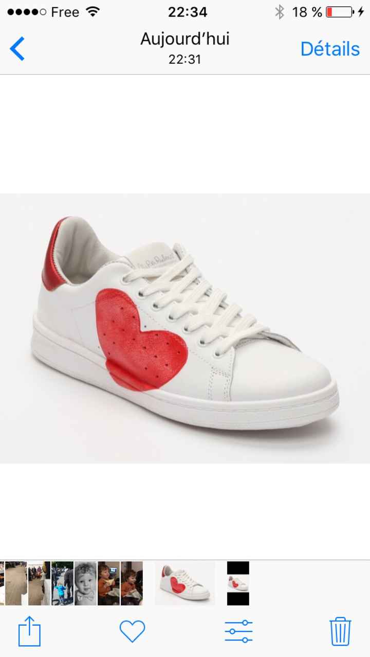 Des baskettes pour votre jour j - 1