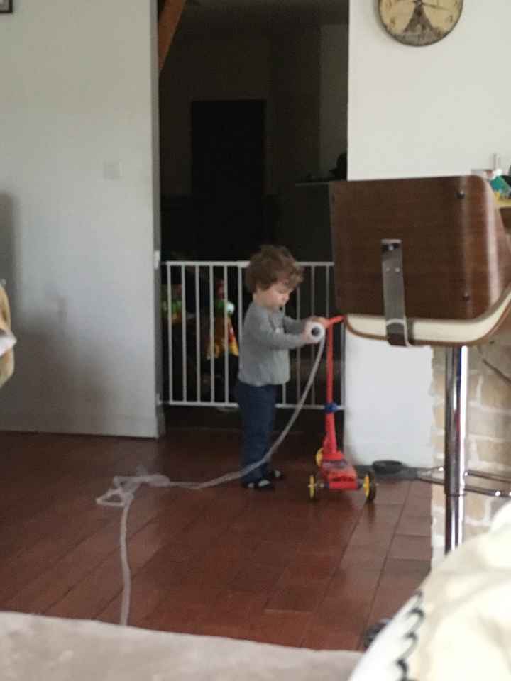 Quand tu fais des diy avec un enfant - 1