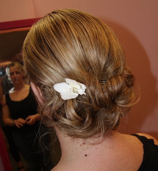 Ma coiffure, pas encore finie