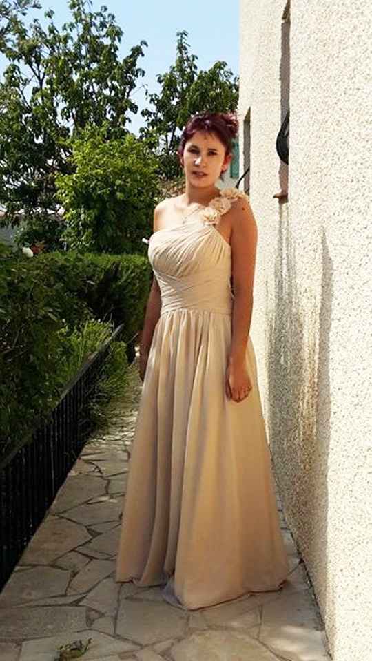 Robe demoiselle d'honneur