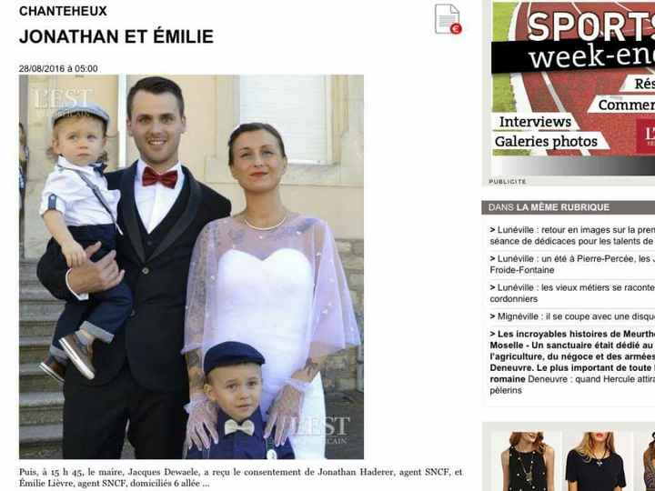 Et voilà mon mariage :) - 1