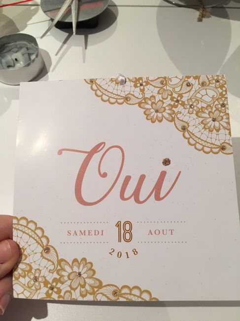  Faire part (prototype) recu - 1