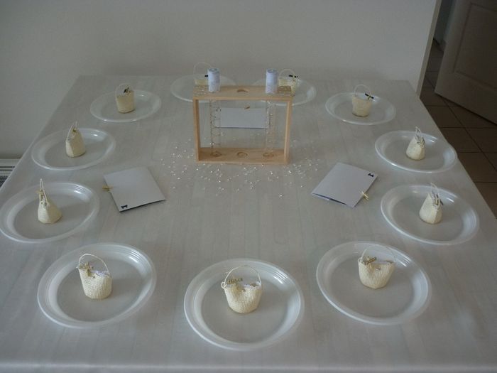 Essai déco de table