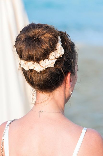 Tour de chignon fait main