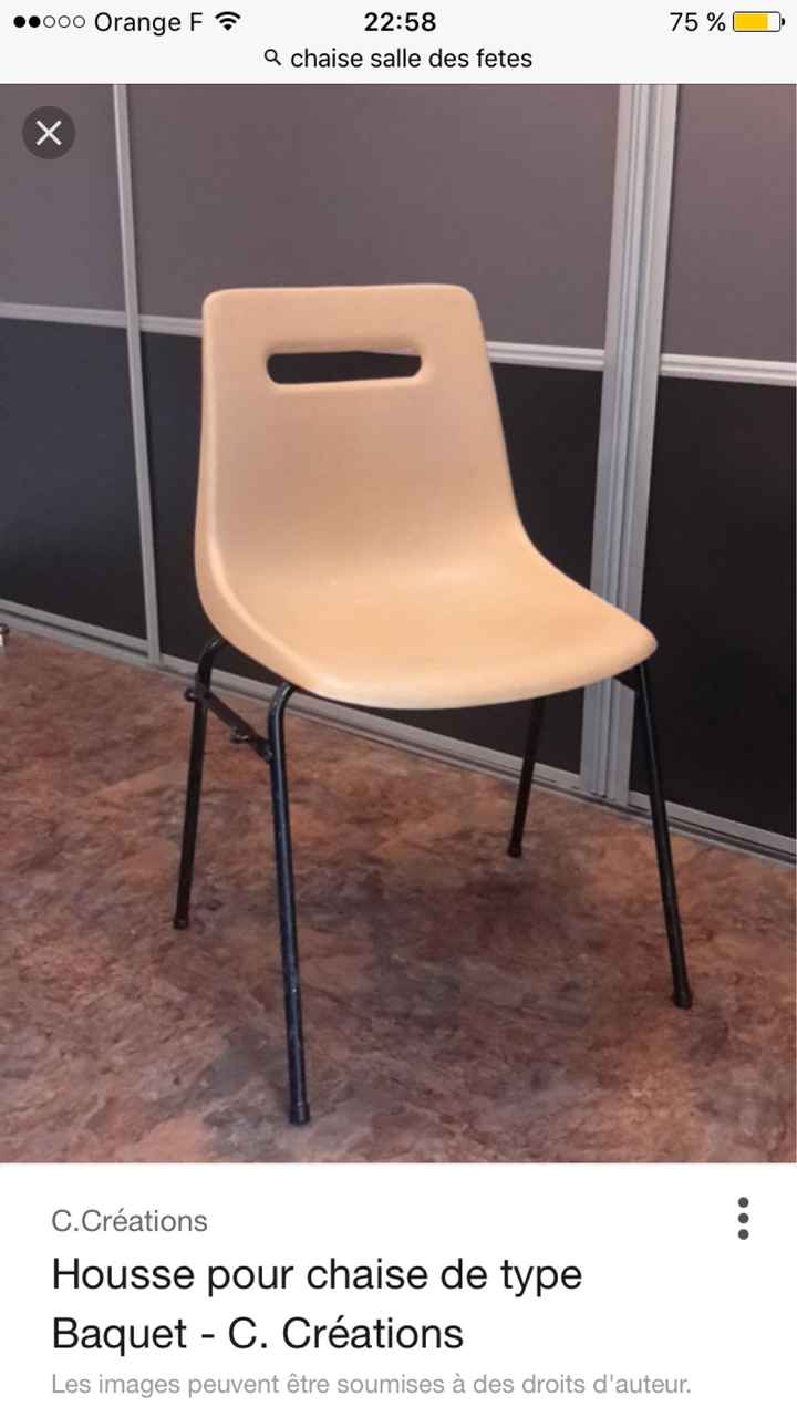  help Housse de chaises + Noeuds en Organza - 1