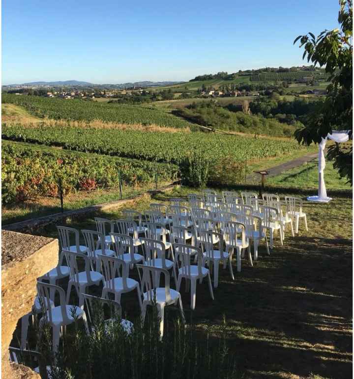 Housse chaises mariages avis - 1