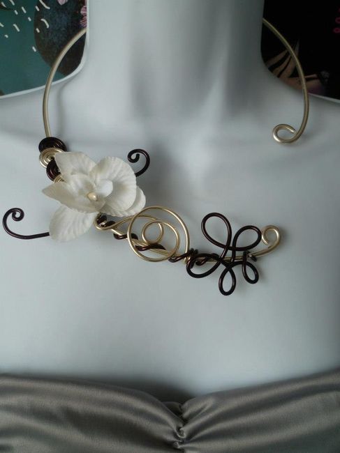 Mon collier, juste l'imaginé avec d'autres couleurs! 