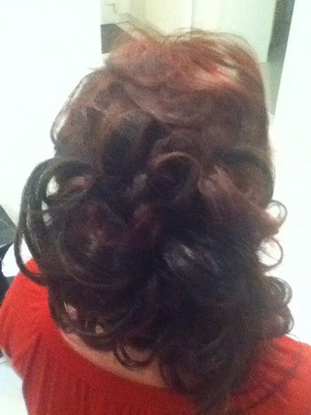 Essais coiffure mariage Civil