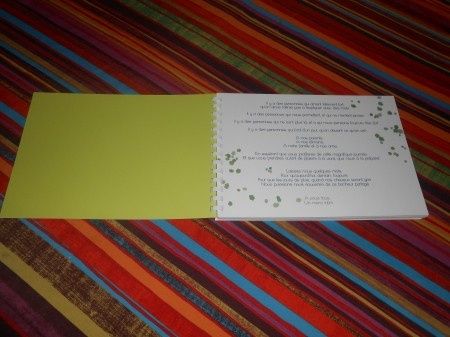 Livre d'Or ouvert