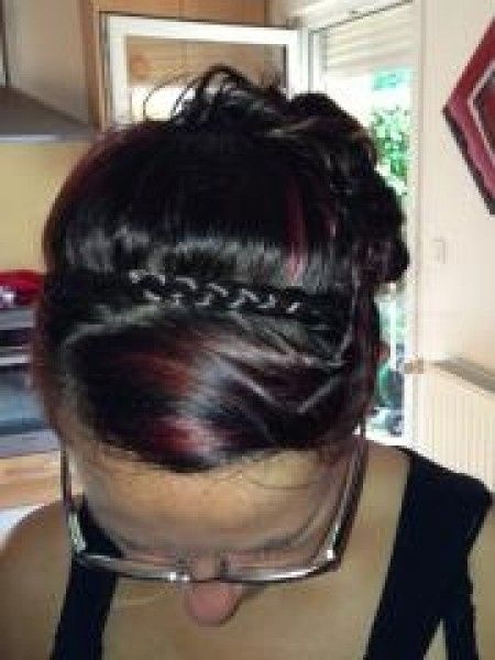 Essais coiffure cérémonie religieuse