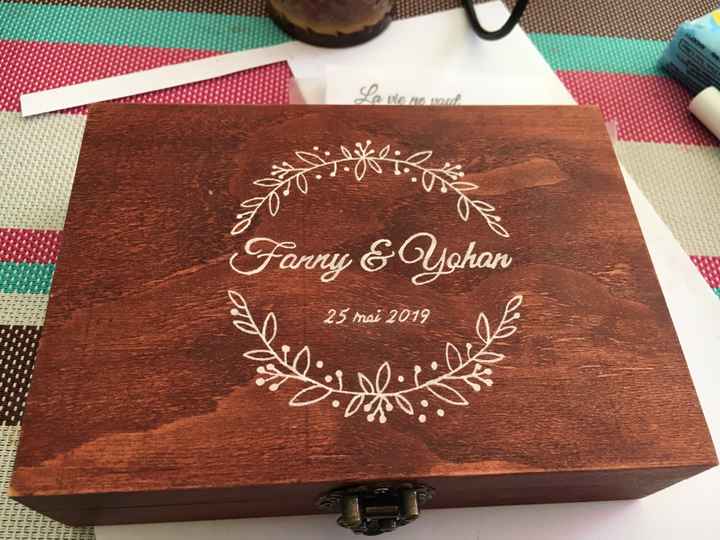 Boîte à alliances diy - 1