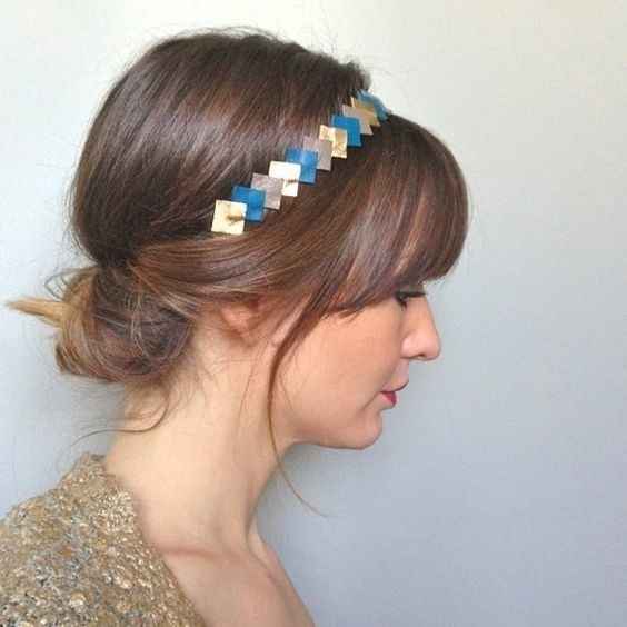 Serre tête et chignon