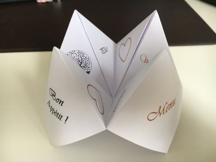 Réalisation cocotte en papier - 1