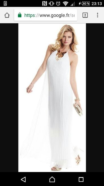 Que portez vous le lendemain du mariage ? - 1