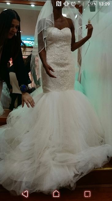 Ma robe et ma parure de chez etsy. trop heureuse. qu est-ce que vous en pensez ??? - 1
