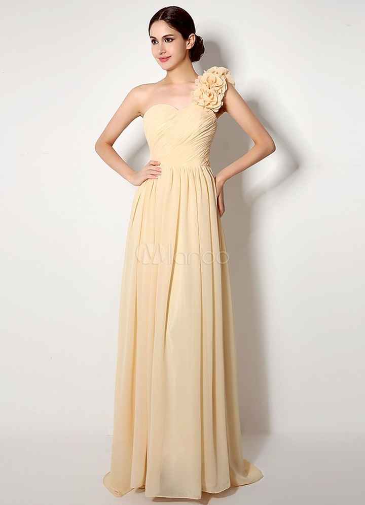 robe de demoiselle d'honneur