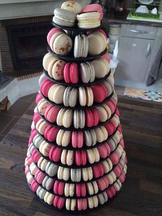 pièce montée macaron