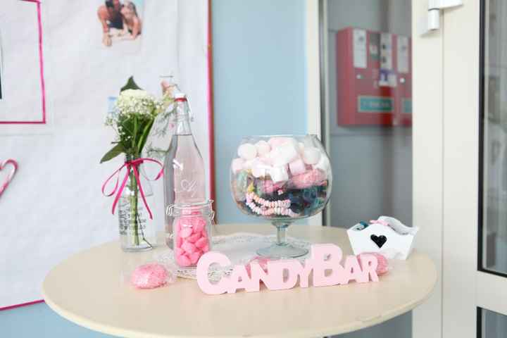 candy bar entrée de salle