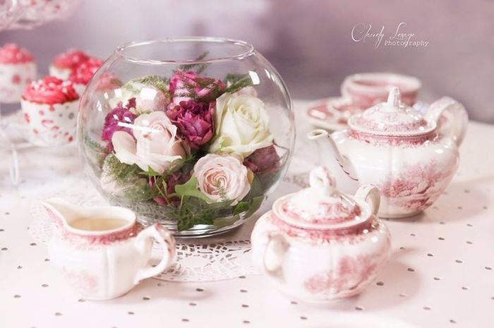 petit zoom sur la table inspiration "tea time"