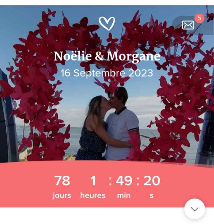 Capture depuis l'application mobile ton compte à rebours et partage-le ⏳😍 - 1