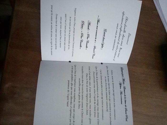 livret de messe