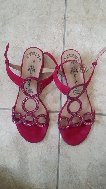 chaussure fushia