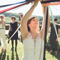 Ronde des rubans pour le bouquet de ma mariée. - 1