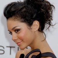 chignon moyen ondulÃ©