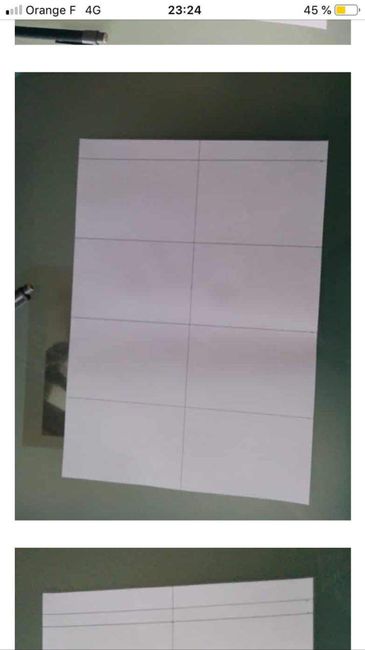 Début de notre plan de table 3