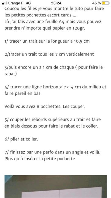 Début de notre plan de table 6