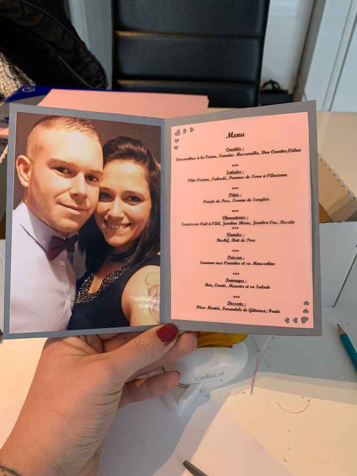 Menus fabrication maison - 1