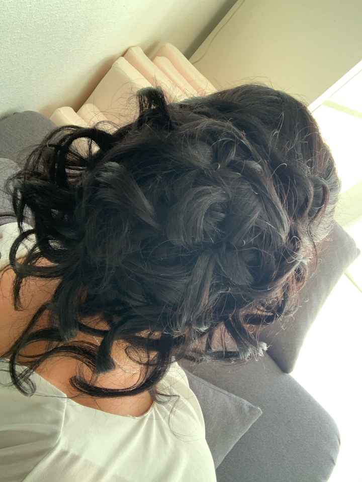 Essaie chignon - 1