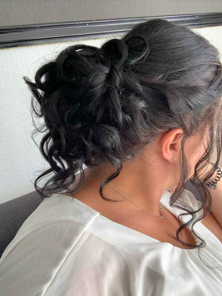 Essaie chignon - 3