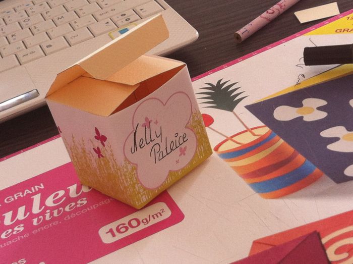 Boites pour cadeau invité