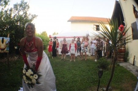 lancer du bouquet