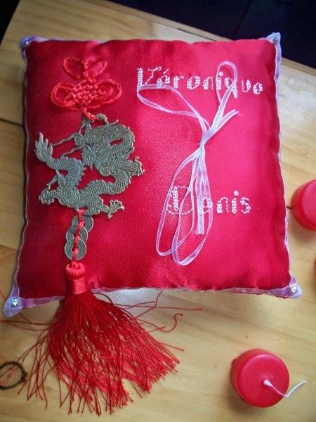 coussin des alliances