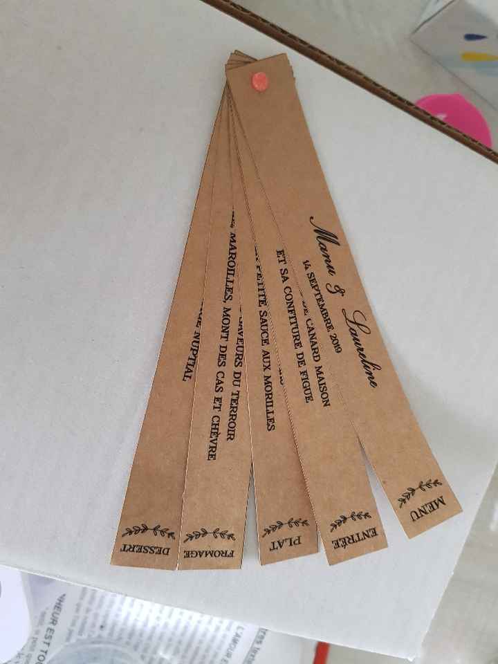 Avancée préparatif - 1