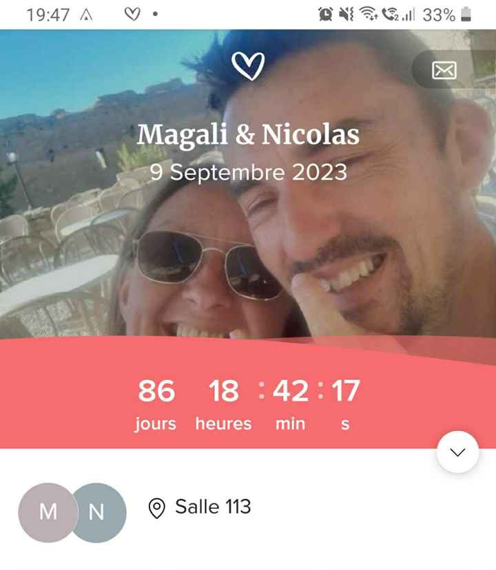 Capture depuis l'application mobile ton compte à rebours et partage-le ⏳😍 - 1