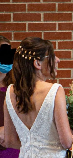 Accessoire cheveux mariage champêtre 1
