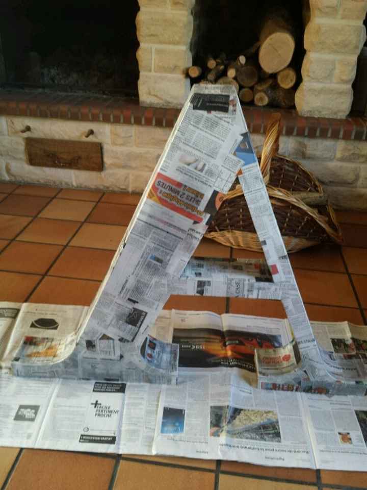 Suite nos initiales en déco - 1