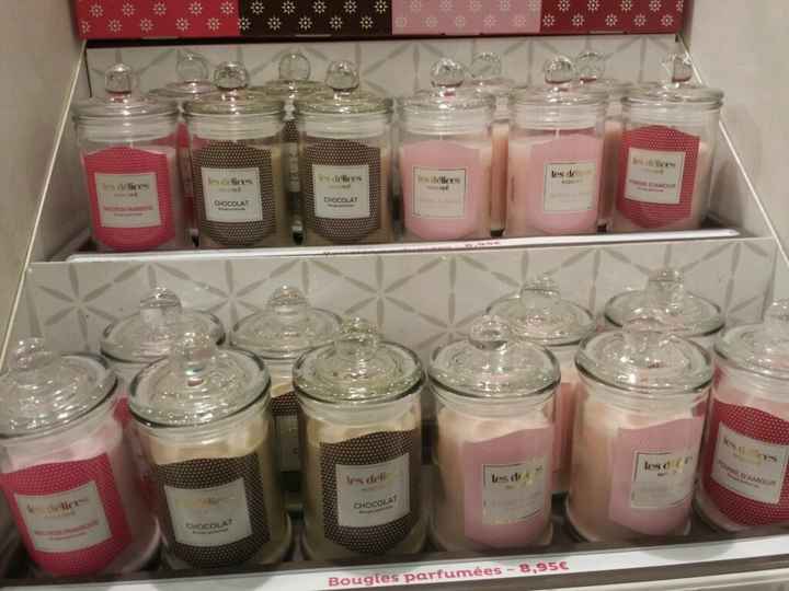 Bougie bonbonnière - 1