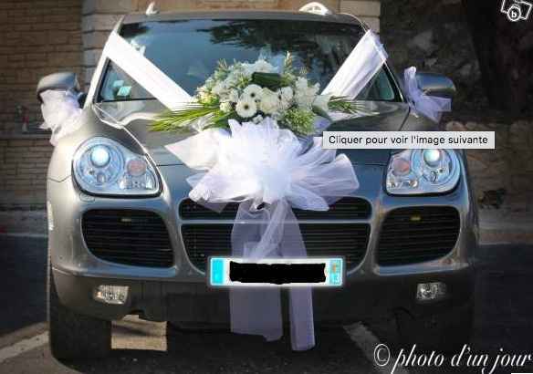 voiture mariage