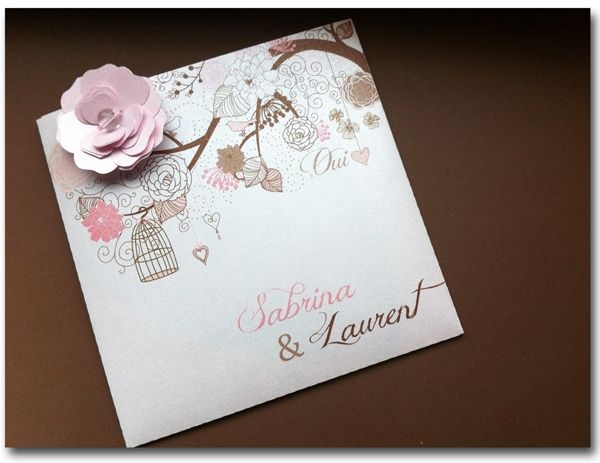 Faire part de mariage