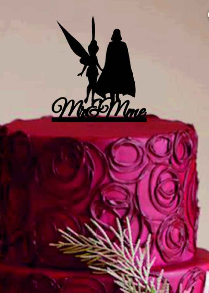 Wedding cake topper - 1